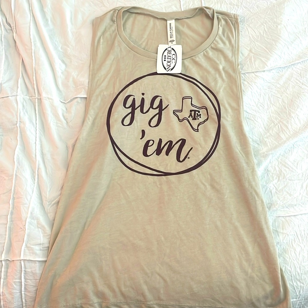 Texas A&M women’s muscle tank
